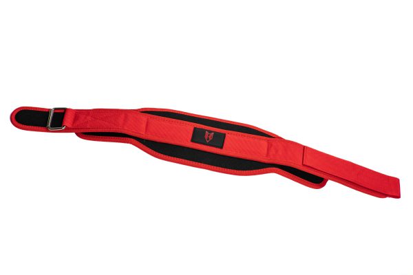 Red weightlifting back belt - Image 3