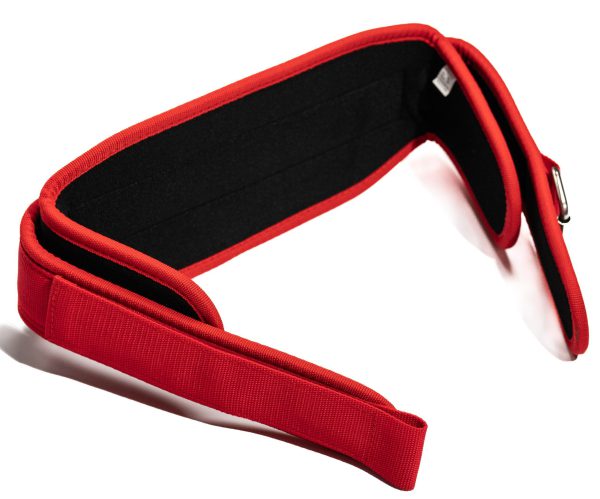 Red weightlifting back belt - Image 2