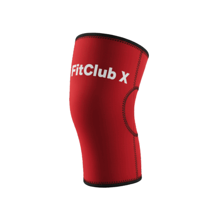 5MM Red Knee Sleeve - Pair